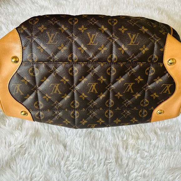 Louis Vuitton Brown and Tan Quilted Shoulder Bag - Picture 4 of 15